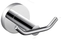 UTILES Black Painted Stainless Steel Robe Hook