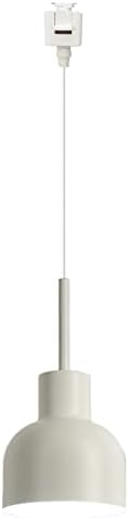 Dimmable Juno Track Pendant Light 32 Ft Macaron White