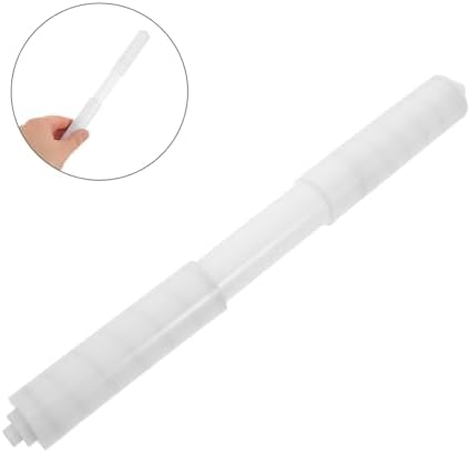 STOBAZA 3pcs Spring Loaded Toilet Paper Holder Rod