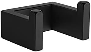 TYZK Black Stainless Steel Towel Holder Set