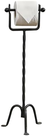 Park Designs Black Standing Toilet Tissue Holder 23 Inch