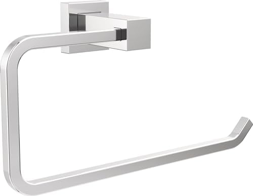 Delta Faucet Velum Towel Ring Chrome 1