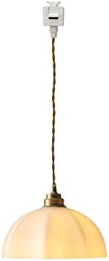 Dimmable Metal Handle Pendant Light 32ft White