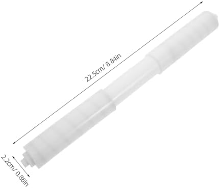 STOBAZA 3pcs Spring Loaded Toilet Paper Holder Rod