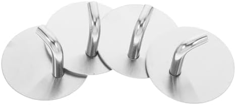 HOMSFOU Heavy Duty Adhesive Hooks 4 Pack