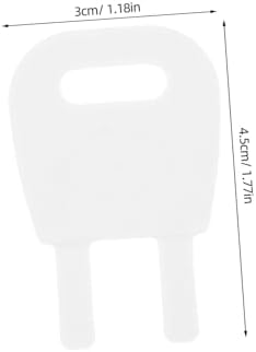 VOSAREA Sturdy Toilet Paper Dispenser Replacement Key