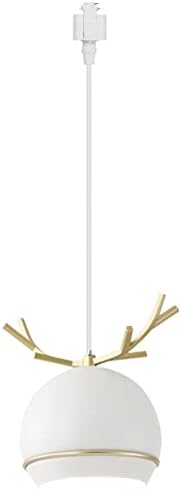 SkivtglmP 32 Ft Dimmable Iron Shade Pendant Light