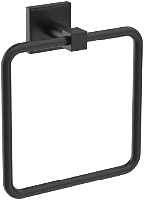 Amerock BH36072MB Matte Black Towel Ring