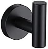 TYZK Black Robe Hook Towel Rail Set