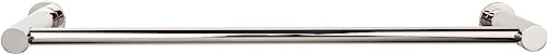 Top Knobs Hopewell Bath Towel Bar 195 Polished Nickel
