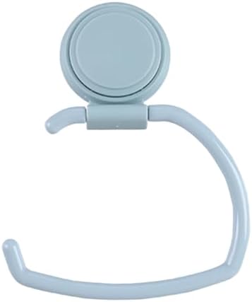 NUOBESTY 1Pc Nail Wall Mounted Tissue Holder Nordic Blue Design