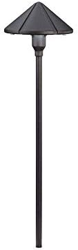 Kichler Textured Black Cone Path Light 1