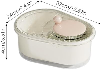 Biniveil Fruit Cleaner Spinner - Portable Manual Quick Efficient