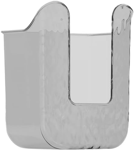 XUEYEGONGJI Wipes Dispenser Wall Mount Transparent Grey
