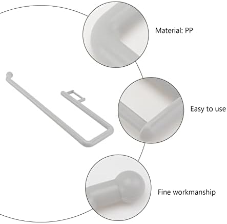 KONTONTY Wall Mounted Paper Roll Holder - Stylish and Simple Design