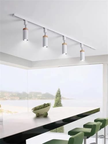LED 2 Light Track Lighting Kit - Grey