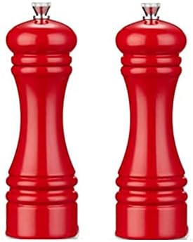 AttreX Wooden Salt Pepper Shaker Set 2 Pack
