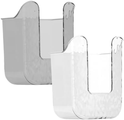 XUEYEGONGJI Wipes Dispenser Wall Mount Transparent Grey