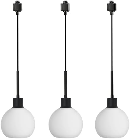 WINSHEN Black H-Type Track Pendant Light