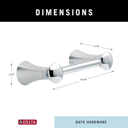 Delta Lahara Toilet Paper Holder Polished Chrome