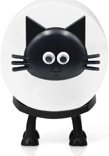 AKLOZYX Cat Toilet Paper Holder - Playful Bathroom Decor 1