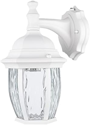 LIT-PATH Dusk to Dawn Wall Lantern with E26 Base