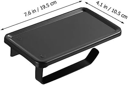 NUOBESTY Nordic Toilet Paper Holder with Phone Shelf