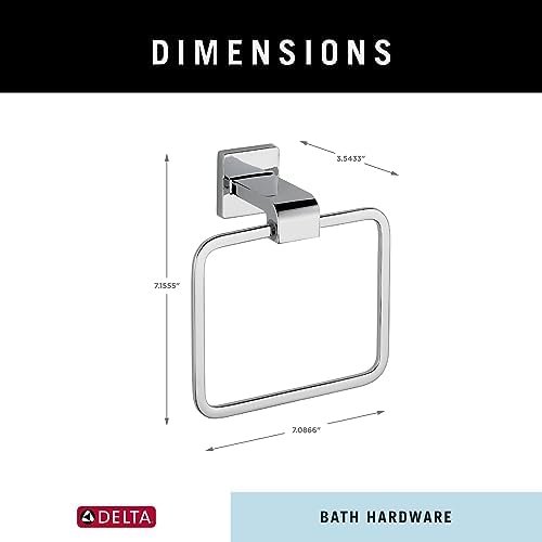 Delta Ara Hand Towel Holder Polished Chrome 1