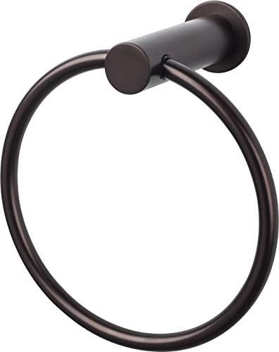 Top Knobs HOP5-ORB Hopewell Bronze Towel Ring