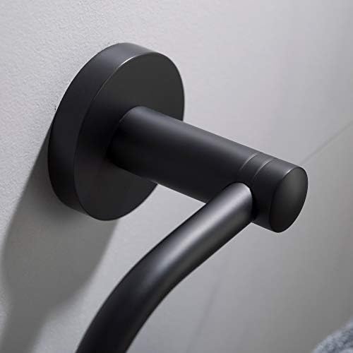 KRAUS Elie Towel Ring Matte Black KEA-18825MB