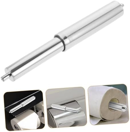 NUOBESTY 4Pcs Telescopic Toilet Paper Holder Replacement Rods