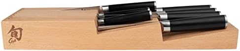 Shun Drawer Knife Tray with 7 Slots and Honing Steel Space 1