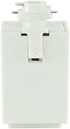 H System Track Outlet Adapter H860 White
