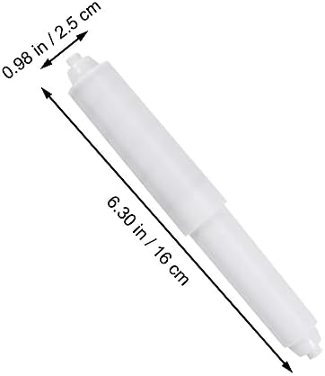 10pcs Plastic Toilet Paper Roll Holder with Spring Load