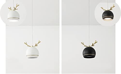 Dimmable Macaron Black Iron Pendant Light 32 Ft