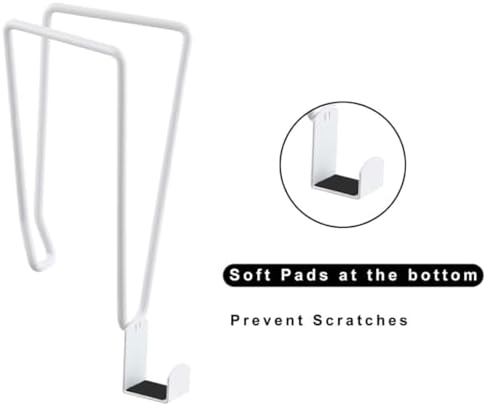 Wedhapy Toilet Roll Holder Over Tank - White 1