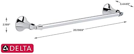 Delta Faucet 76418 Ashlyn 18 Inch Towel Bar Chrome 1