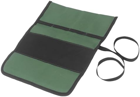 Garosa Foldable Knife Roll Bag with 4 Pockets