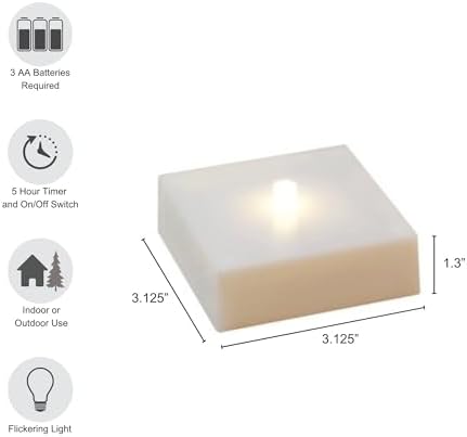 LumaBase Witch Luminaria Kit with Timer - 6 Pieces