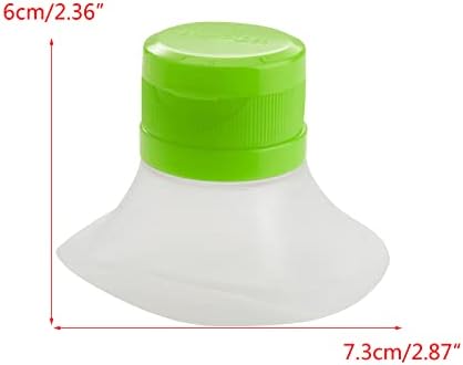 Squeeze Salad Dressing Bottles With Lid Portable Silicone Sauce Dispensers 1