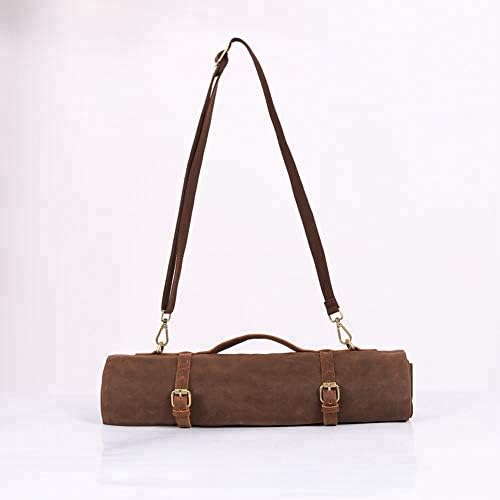 HERSENT Large Chefs Knife Roll Bag with 11 Pockets