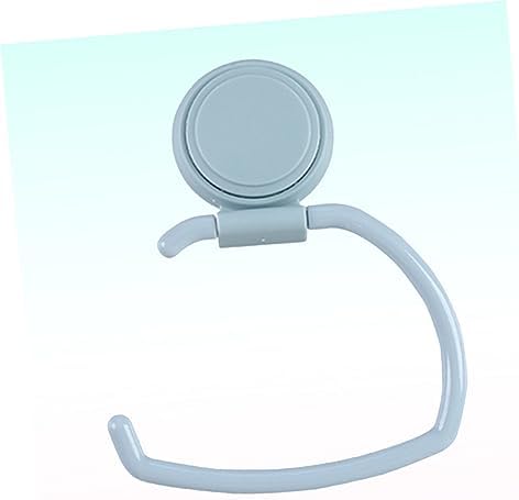 NUOBESTY 1Pc Nail Wall Mounted Tissue Holder Nordic Blue Design