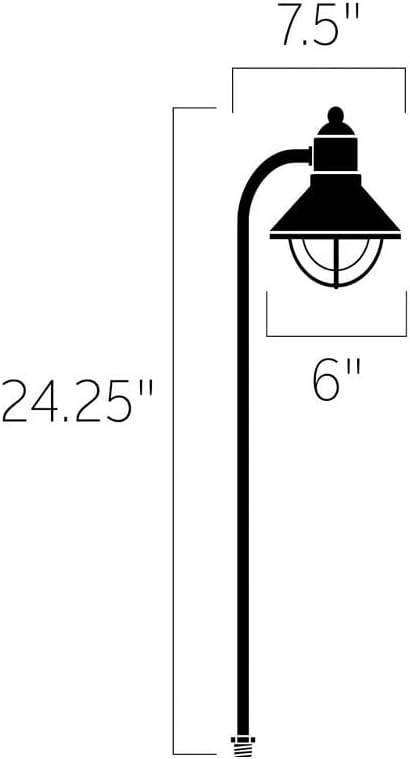 Kichler 15438OB Seaside Path Light 1-Light 12V