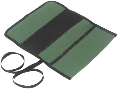 Garosa Foldable Knife Roll Bag with 4 Pockets