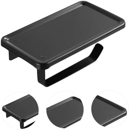 NUOBESTY Nordic Toilet Paper Holder with Phone Shelf