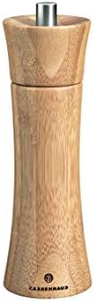 Zassenhaus Bamboo Salt Grinder with 6-Position Dial