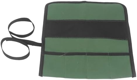 Garosa Foldable Knife Roll Bag with 4 Pockets