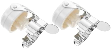 Zerodeko 2pcs Stainless Steel Wine Stoppers