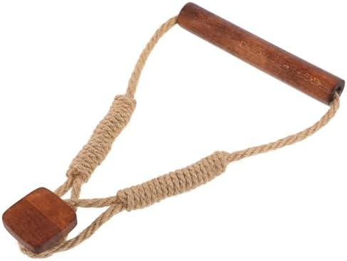 Zerodeko Hand Woven Toilet Paper Holder Walnut Color