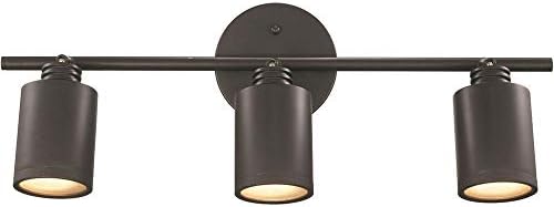 Trans Globe W-943 Track Light with 3 Lights Rubbed Oil Bronze